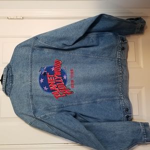 planet hollywood denim jacket